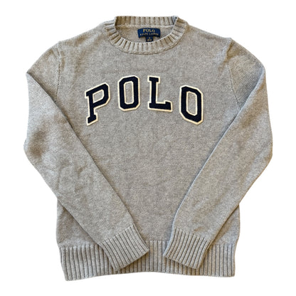 XXS Ralph Lauren Grey Polo Knitted Jumper
