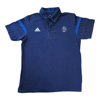 Large Adidas Navy France Rugby Polo