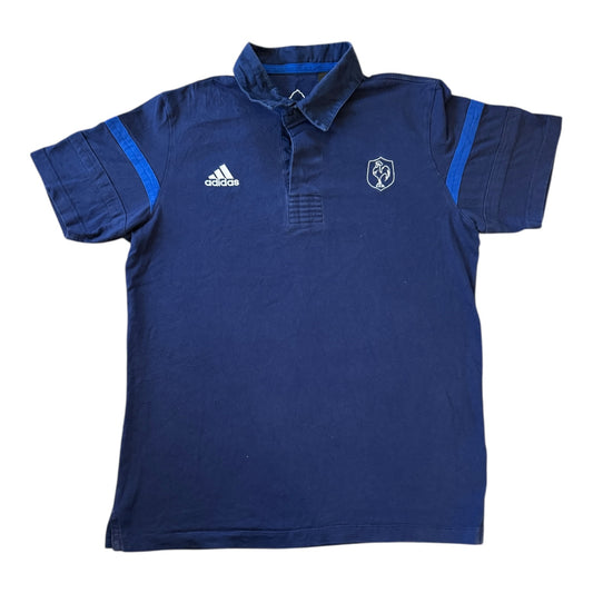 Large Adidas Navy France Rugby Polo