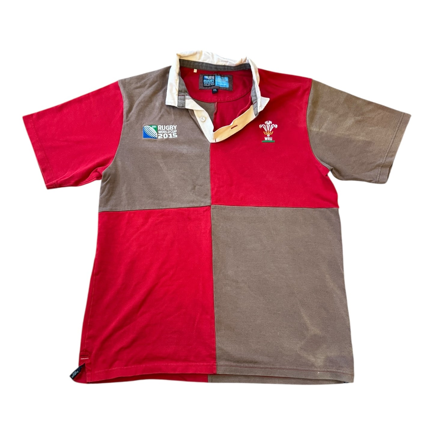 XXL Rugby World Cup 2015 Wales Red Rugby Shirt
