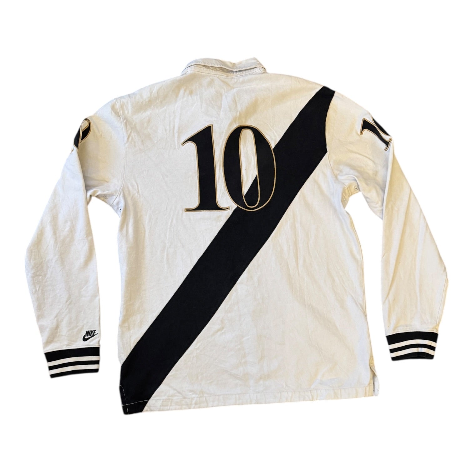 Large Nike England White Rugby Shirt