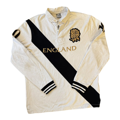 Large Nike England White Rugby Shirt