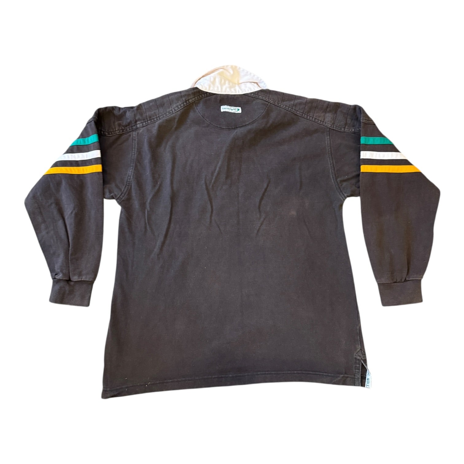 Medium Lansdowne Faded Black Ireland Rugby Shirt