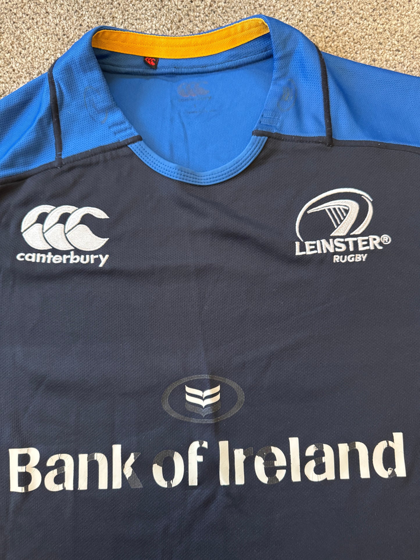 Large Canterbury Navy Leinster Rugby Shirt