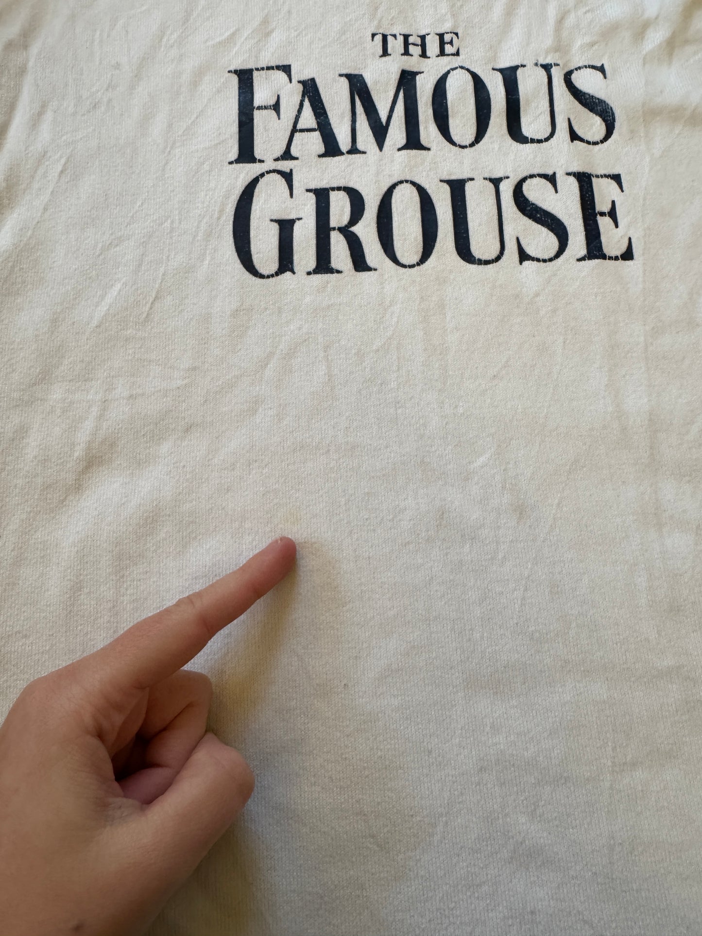 Medium 06/07 Canterbury White Scotland Rugby Shirt