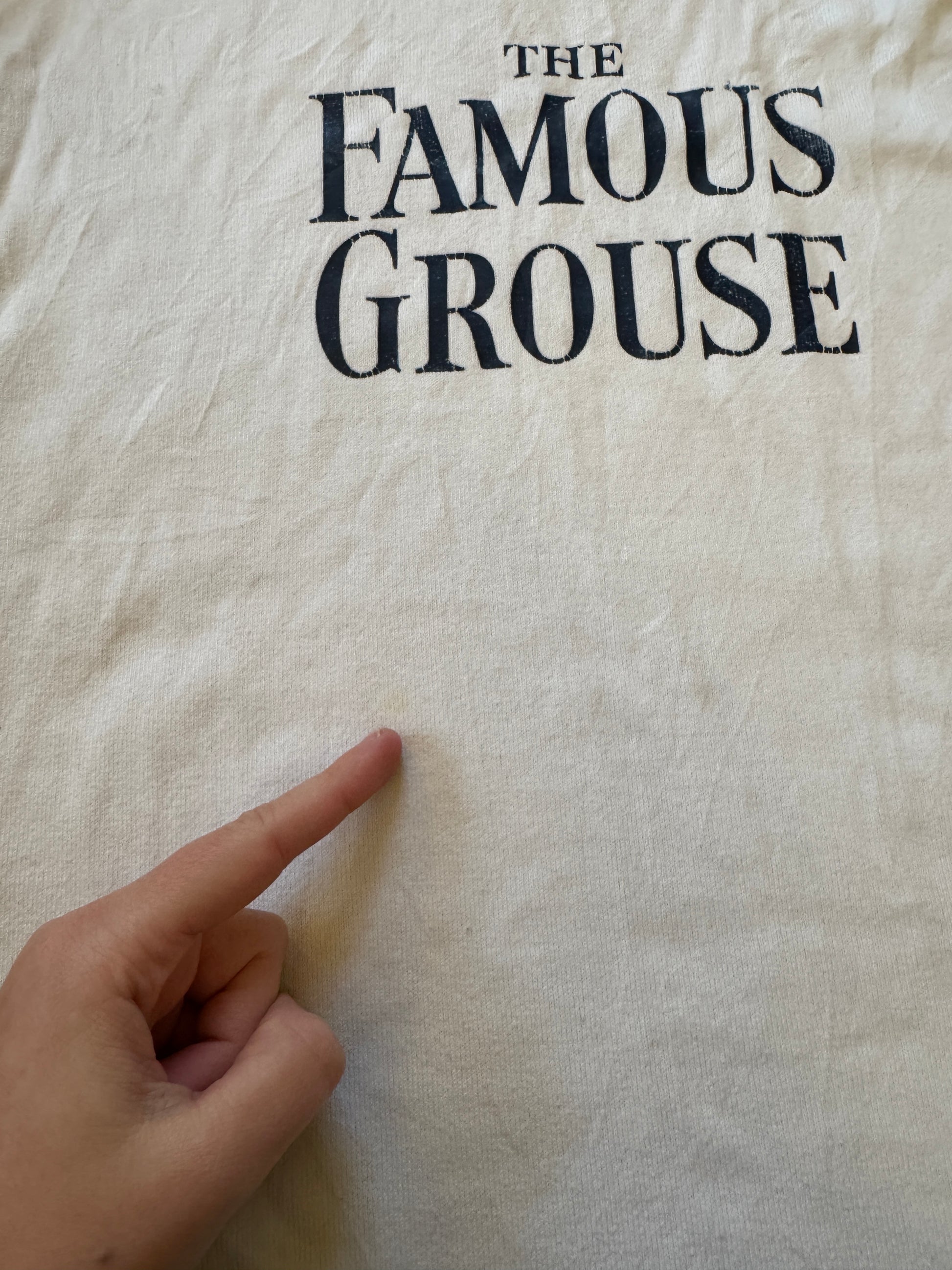 Medium 06/07 Canterbury White Scotland Rugby Shirt